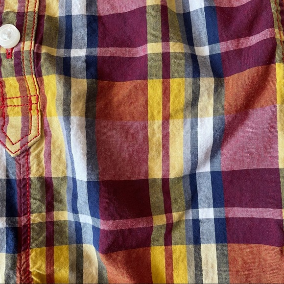 Baby Gap Plaid Long-sleeve Romper - Picture 7 of 10